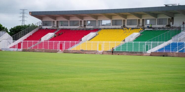 Infrastructures : Une mission d’inspection de la CAF évalue le Stade 28 Septembre