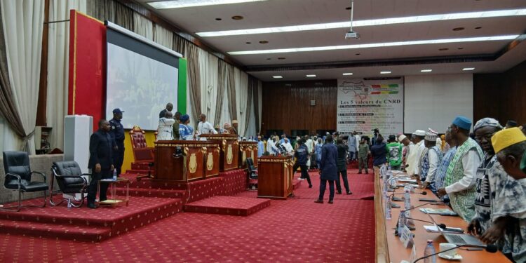 Plénière du CNT : examen des lois organiques sur les partis politiques, la Cour constitutionnelle et la Cour suprême