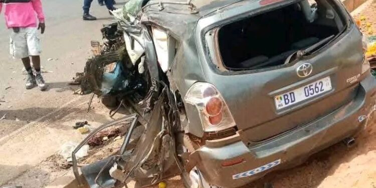 Mamou : au moins trois morts et plusieurs blessés dans un violent accident de la circulation 