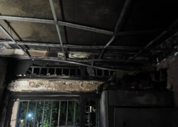 Incendie au Ministère de la Sécurité : le feu est maîtrisé, rassure le ministre Bachir Diallo 