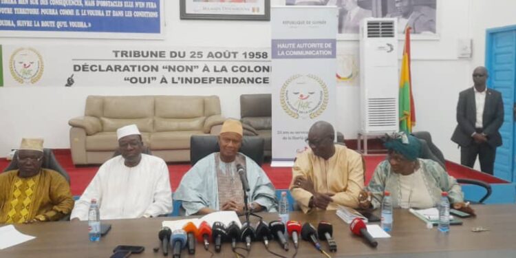 HAC: tirage au sort de l’ordre de passage des candidats pour le journal de campagne à la RTG