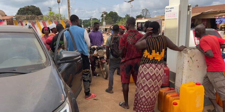 Nzérékoré : la pénurie de carburant paralyse les activités et fait flamber les prix