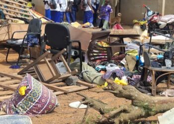 Nzérékoré : Plus de 40 millions de francs guinéens partis en fumée dans un incendie au quartier N’gnè