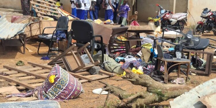 Nzérékoré : Plus de 40 millions de francs guinéens partis en fumée dans un incendie au quartier N’gnè