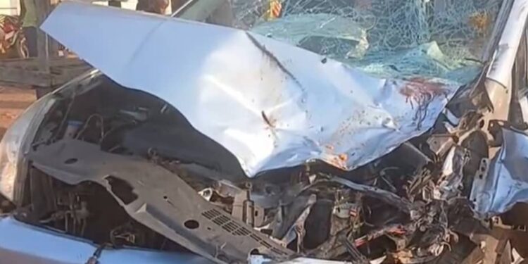 Kissidougou: un enseignant, son épouse et leur enfant périssent dans un accident de la route