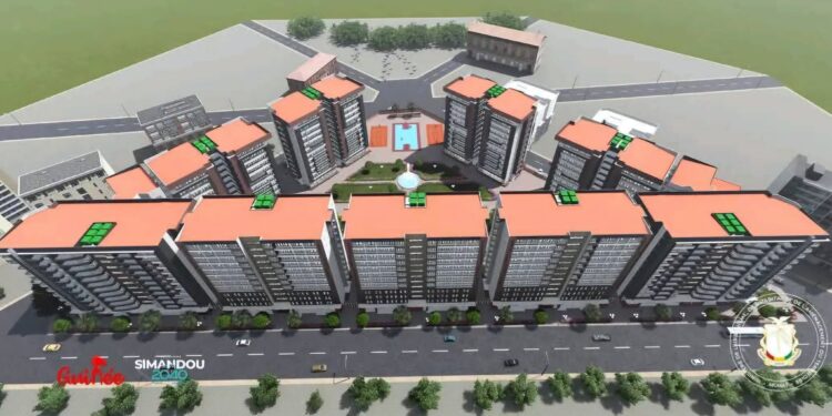 Conakry: lancement officiel des travaux de la Cité administrative de Sans-Fil