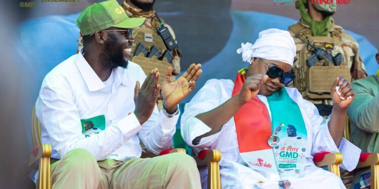 Mandiana : Sékou Bill Condé et Aïcha Doumbouya mobilisent pour le président Mamadi Doumbouya