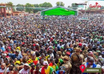 Présidentielle 2025 : les populations de Kouroussa se mobilisent en faveur du “coup KO” pour le général Mamadi Doumbouya