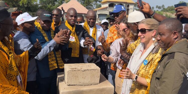 Nzérékoré : pose de la première pierre d’un centre hospitalier régional ultra moderne