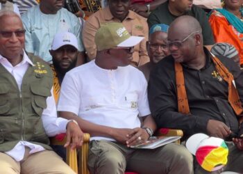 Lancement officiel des travaux de la route N’Zérékoré–Yomou–frontière libérienne