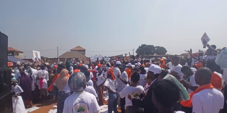 Alternance, unité nationale et gouvernance : le message fort d’Abdoulaye Yéro Baldé au stade Kabinet Kouyaté de Matoto