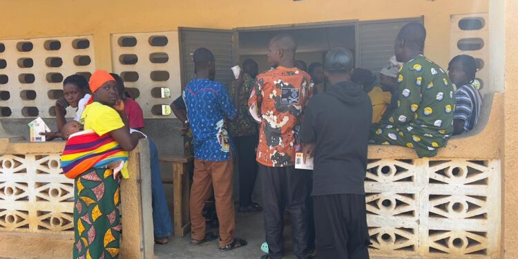 Forte mobilisation électorale à Bowé Sud : deja 50 % de participation enregistrée dans certains bureaux