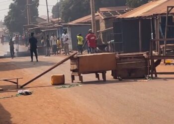 Siguiri : troisième jour de manifestations dès les premières heures du petit matin