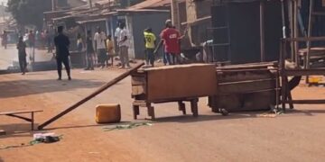 Siguiri : troisième jour de manifestations dès les premières heures du petit matin