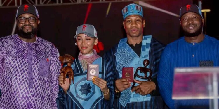 La Guinée accorde sa citoyenneté aux acteurs américains Meagan Good et Jonathan Majors