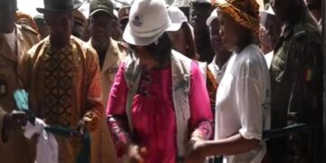 Nzérékoré : inauguration d’un magasin régional de stockage du matériel électoral