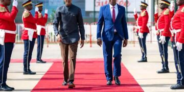Le président Paul Kagame est arrivé à Conakry pour l’investiture du Général Mamadi Doumbouya