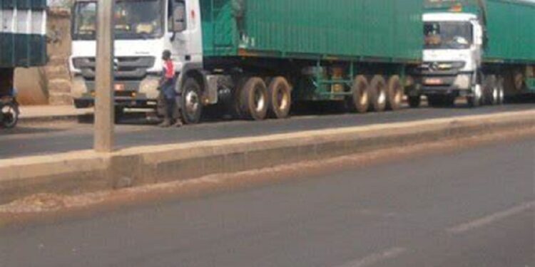 Conakry : circulation des poids lourds interdite jusqu’au 18 janvier à minuit