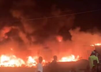 Incendie à Sonfonia/T8: un atelier de vulcanisation parti en fumée