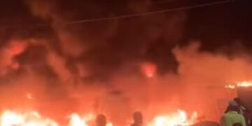 Incendie à Sonfonia/T8: un atelier de vulcanisation parti en fumée