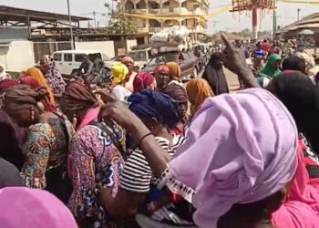 N’Zérékoré : des commerçantes du marché de Gonia montent au créneau face à une menace d’expulsion