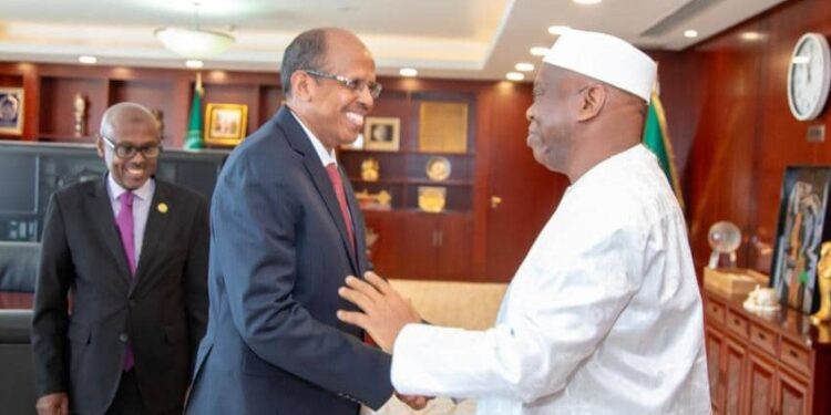 Dr Morissanda à Addis-Abeba: « la République de Guinée assumera, comme toujours, une posture avant-gardiste avec vous. »