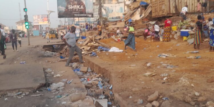 Le désarroi des déguerpis de Lambanyi : « Nous n’avons nulle part où aller »