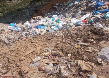 Insalubrité à Conakry: le pont de Lambanyi toujours envahi par les ordures malgré les efforts d’assainissement