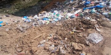 Insalubrité à Conakry: le pont de Lambanyi toujours envahi par les ordures malgré les efforts d’assainissement