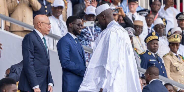 Investiture de Mamadi Doumbouya : Bassirou Diomaye Faye salue « une étape importante de la vie institutionnelle guinéenne