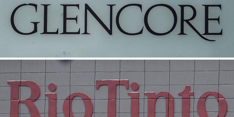 Rio Tinto et Glencore entament des pourparlers en vue d&rsquo;une fusion visant à créer le plus grand groupe minier au monde