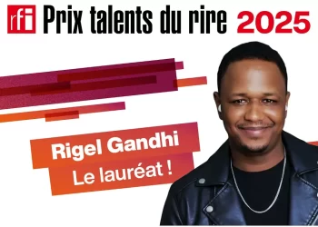 Humour : Rigel Gandhi remporte le prix RFI Talents du Rire