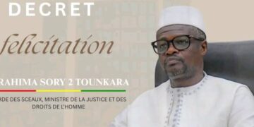 Gouvernement partiel: Ibrahima Sory 2 Tounkara réagit après sa nomination au poste de Ministre de la justice 