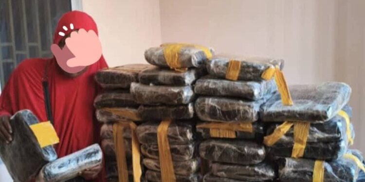 Mandiana : 37 kg de chanvre indien saisis par la police