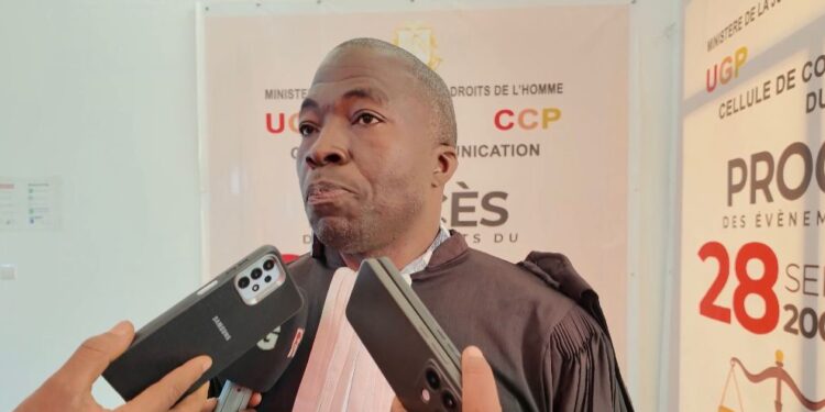 Procès du 28 septembre : l’avocat du col. Bienvenu Lamah dénonce de présumés « faux certificats médicaux » délivrés aux victimes et menace de porter plainte