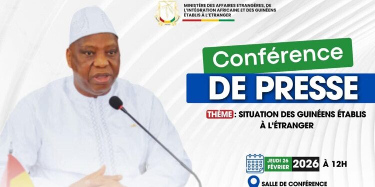 Situation des Guinéens à l’étranger : Dr Morissanda Kouyaté face à la presse ce jeudi