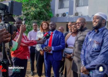 Conakry : le ministre Mory Condé en première visite à l’Inspection générale du Travail