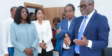 Mourana Soumah en visite de terrain : « Il est question de motiver la troupe .. »