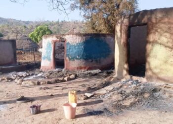 Dinguiraye : une vingtaine de cases consumées par un feu domestique