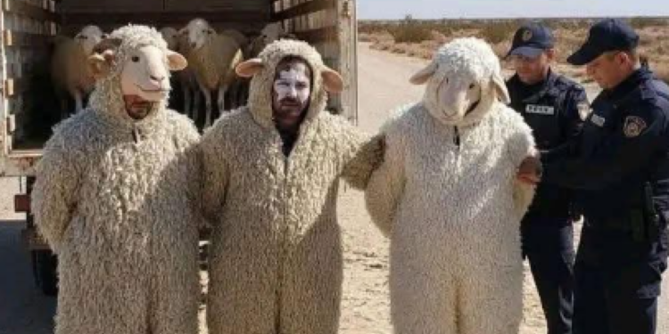 Immigration clandestine : trois hommes tentent d&rsquo;entrer en Espagne en se déguisant en moutons