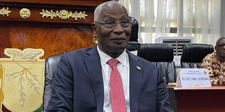 CNT : le Premier ministre Bah Oury  est arrivé pour son grand oral