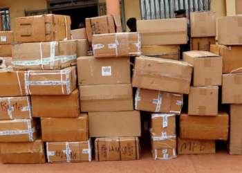 Kankan : la police saisit 100 cartons de médicaments illicites en provenance de Bamako