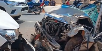 Accident à Kindia : un mort et plusieurs blessés dans une collision impliquant le véhicule du sous-préfet de Friguiagbé