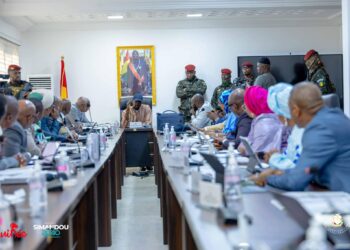 Primature : le président Mamadi Doumbouya débarque en plein conseil interministériel