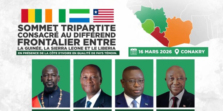 Différends frontaliers: un sommet tripartite stratégique prévu à Conakry ce lundi
