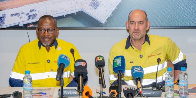 SimFer en pleine montée en puissance : mine à 73 %, port à 75 %