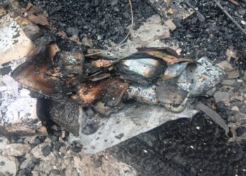 Incendie à Gomboya (Coyah): des centaines de millions partis en fumée