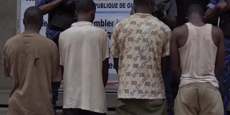 Conakry : un groupe de présumés malfaiteurs arrêté