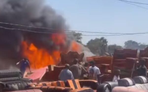 Conakry : un nouvel incendie signalé à Simbaya, après le drame de Bambéto
