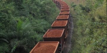Secteur minier guinéen : plus de 4,3 millions de tonnes de bauxite exportées en une semaine
